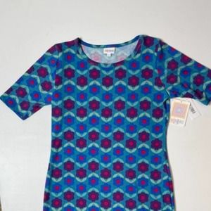 NWT LuLaRoe Julia Fitted Dress Medium